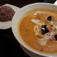 Masaman curry with brown rice at Khun Churn - Mediplex in Bangkok