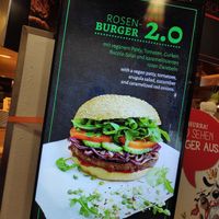 Vegan Burger at Rosenberger - West in Gralla