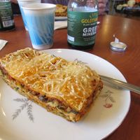 Vegan Lasagna at Wild Grocery & Cafe in Manzanita