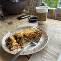 Vegan lasagna   at Wild Grocery & Cafe in Manzanita