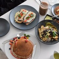 Breakfast at Vegan Inc in Puebla