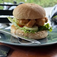 Hamburguesa de tofu  at Noenkhao in Koh Phangan