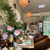 Seating  #Veganuary at V. Napaphud Vegetarian Food in Chiang Mai