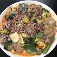 Lovely curry  at V. Napaphud Vegetarian Food in Chiang Mai