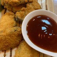 🇵🇸🇹🇭👩🏽‍🍼 ปลาทอดเจ 炸鱼(齋) Deep Fried 🌏🇵🇸 Plant-based Fish 🇵🇸🗝️🇵🇸🌍

 at V. Napaphud Vegetarian Food in Chiang Mai