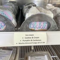 Flavors  at Courtney's Cookies in Coral Gables
