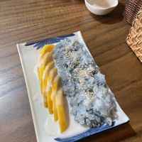 Mango sticky rice - so good   at Ngon Vegan Restaurant in Tam Coc