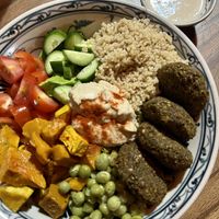 Falafel bowl   at Ngon Vegan Restaurant in Tam Coc