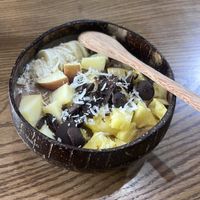 Chocolate bowl  at Ngon Vegan Restaurant in Tam Coc