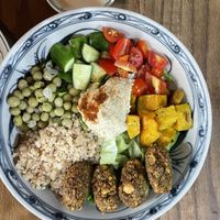 Falafel bowl  at Ngon Vegan Restaurant in Tam Coc