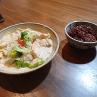 Tofu with ginger and coconut (come with rice) at Ngon Vegan Restaurant in Tam Coc