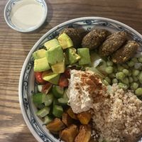 Buddha bowl  at Ngon Vegan Restaurant in Tam Coc