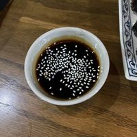 Sushi dipping sauce  at Ngon Vegan Restaurant in Tam Coc