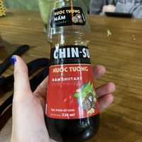 Shiitake soy? saw it and thought it looked super cool😄  at Ngon Vegan Restaurant in Tam Coc