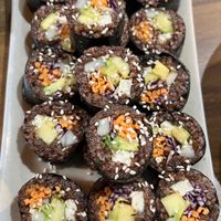 Vegan sushii  at Ngon Vegan Restaurant in Tam Coc