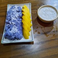 Mango Sticky Rice at Ngon Vegan Restaurant in Tam Coc