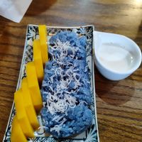 Mango Sticky rice at Ngon Vegan Restaurant in Tam Coc