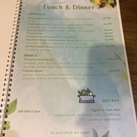   at Ngon Vegan Restaurant in Tam Coc