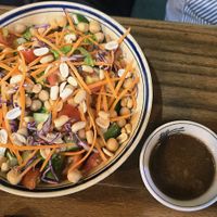 Rainbow salad at Ngon Vegan Restaurant in Tam Coc
