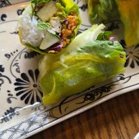 Fresh spring roll at Ngon Vegan Restaurant in Tam Coc