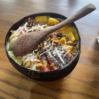 Green smoothie bowl  at Ngon Vegan Restaurant in Tam Coc