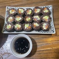 Vegan sushi   at Ngon Vegan Restaurant in Tam Coc
