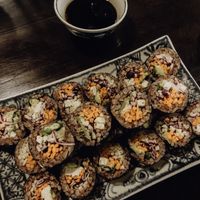 Veggie Sushi at Ngon Vegan Restaurant in Tam Coc