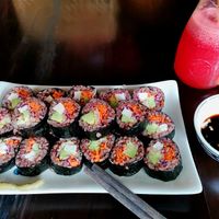Vegan Sushi at Ngon Vegan Restaurant in Tam Coc