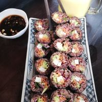 Vegan Sushi at Ngon Vegan Restaurant in Tam Coc