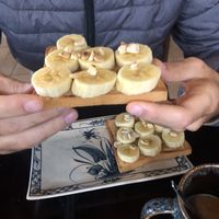 Banana toast  at Ngon Vegan Restaurant in Tam Coc