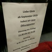 New opening hours at Vinzenz in Weilheim