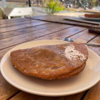 Hot pocket with apples  at La Pépite - Place Daviel in Marseille