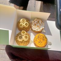 2 with pistachio and one with mango and coconut mousse! Crazy! at La Pépite - Place Daviel in Marseille