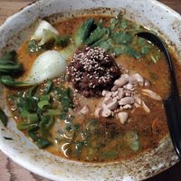 Tantanmen ramen, vegan version at Momo Ramen in Hamburg