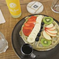 Waffles at Nord Coast Coffee - Deichstr in Hamburg