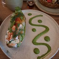 Het griekse broodje at Nord Coast Coffee - Deichstr in Hamburg