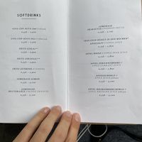 Menu at Nord Coast Coffee - Eppendorfer in Hamburg