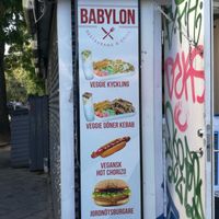 Vegan food at Babylon Grill in Malmo