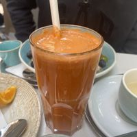 Karotten Ingwer Saft  at The Heart of Joy in Salzburg