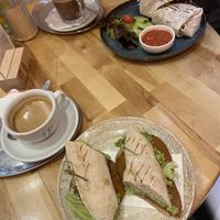 Seitan Sandwich und Burrito  at The Heart of Joy in Salzburg