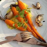 Risotto at Lab071 in Leiden