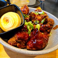 cauliflower wings at Lab071 in Leiden