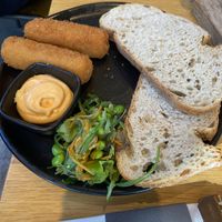 Kimchi croquettes: tasty  at Lab071 in Leiden