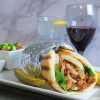 Vegan Beef Crumble  at Sabz in Northampton