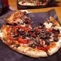Vegan pizza! at Fiazza Fresh Fired - Murray St in Ottawa