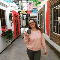 You can't miss this place. Look for the colorful flags! at Ay Mamita in Jeonju