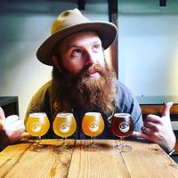 The brewer! Him and his wife make the magic happen at Nomadic! at Nomadic Brewing Company in Jeonju