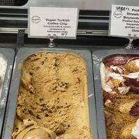 The Turkish Coffee ice cream is amazing  at Ginger's in Los Angeles