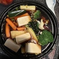 Returned several months later and ordered the vegetable Shoyu ramen again. Incredibly flavorful, delicious, and filling. I think last time was an off day or something. Delicious!  at Iron Ramen in Stony Brook