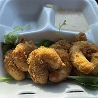 Vegan Shrimp   at H.O.M.E. Vegan Restaurant (TheHouseOfMentalEatery) in Little Rock